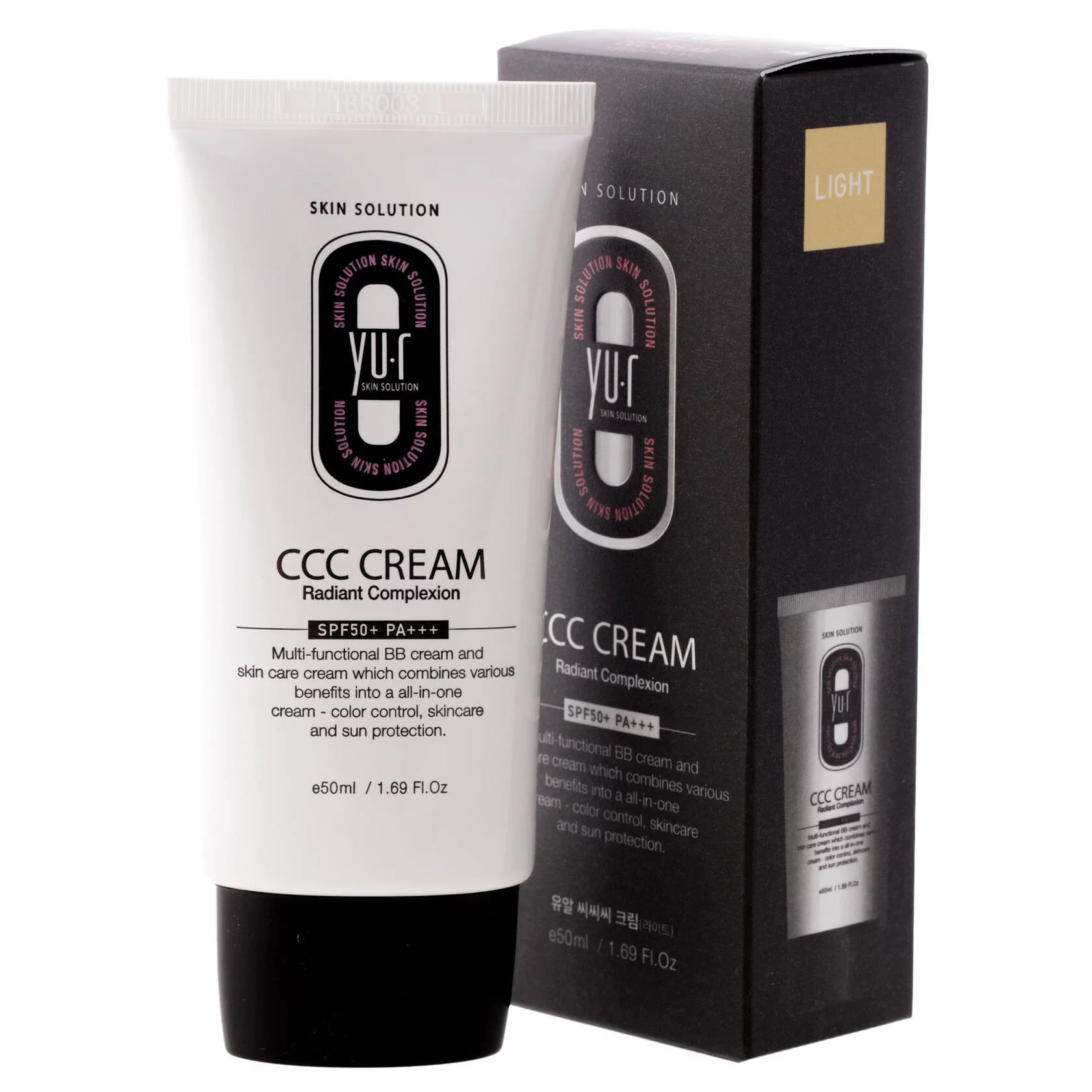 Yu.R Ссс Cream (light) Spf50+